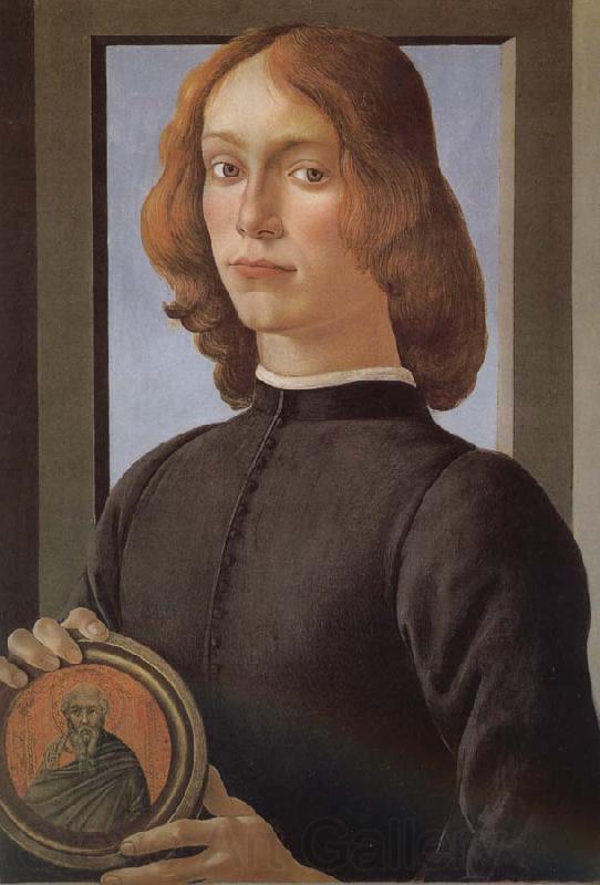 Sandro Botticelli Man as France oil painting art